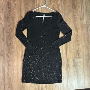 WOMENS KENSIE SEQUIN DRESS
